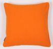 Povlak na polštářek Happy uni 40x40cm - Jaffa Orange - oranžová