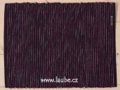 Prostírání Big Rib 30x42cm Purple Velvet - tmavě fialová
