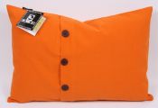 Povlak na polštářek Buttons 40x60cm - Jaffa Orange - oranžová